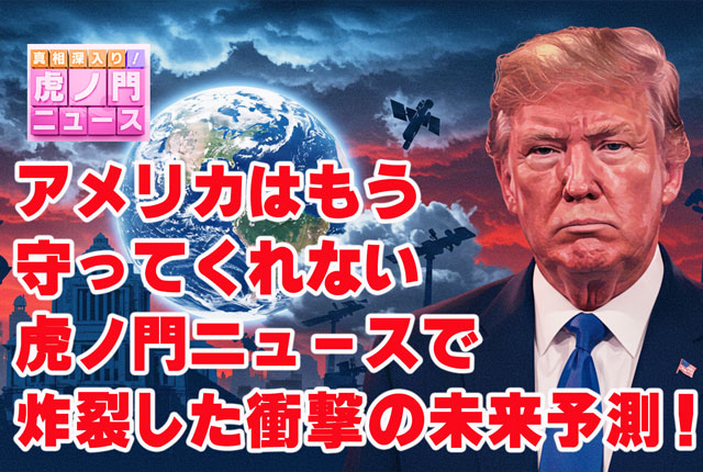 「アメリカはもう守ってくれない」虎ノ門ニュースで炸裂した衝撃の未来予測！