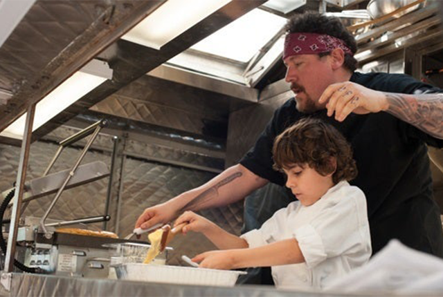 『シェフ』カールと息子パーシーのシーン