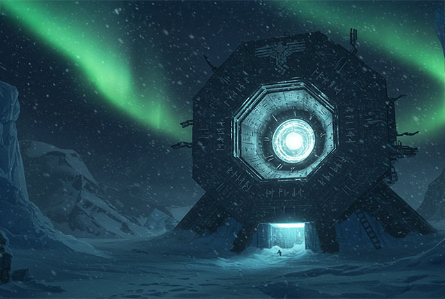 「地球の裏側で何かが起きている」―南極地下に“巨大構造物”を発見、NASAが緘口令? 6 六角形の建造物仮想イメージ