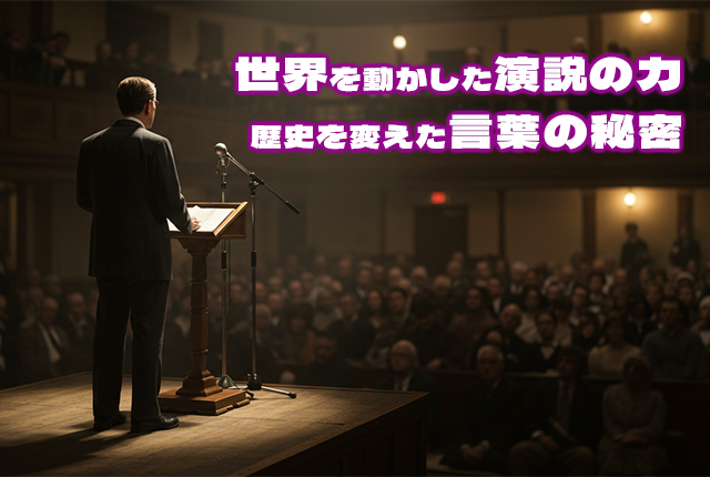 世界を動かした演説の力──歴史を変えた言葉の秘密