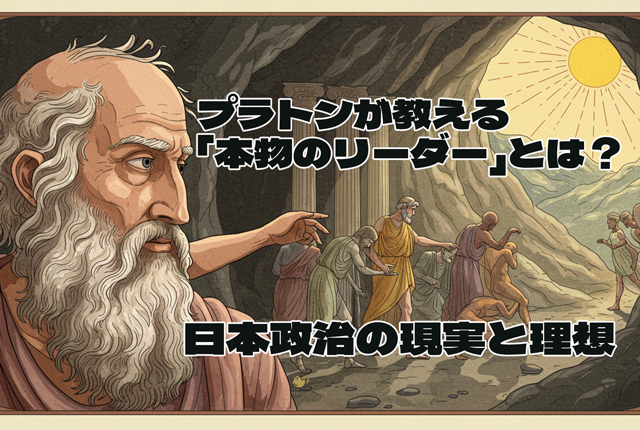 プラトンが教える「本物のリーダー」とは？日本政治の現実と理想