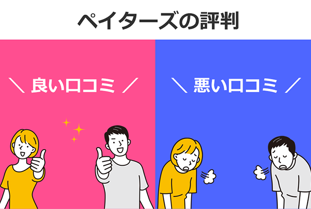 ペイターズの口コミ