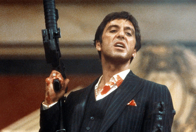 『スカーフェイス』ラストシーン