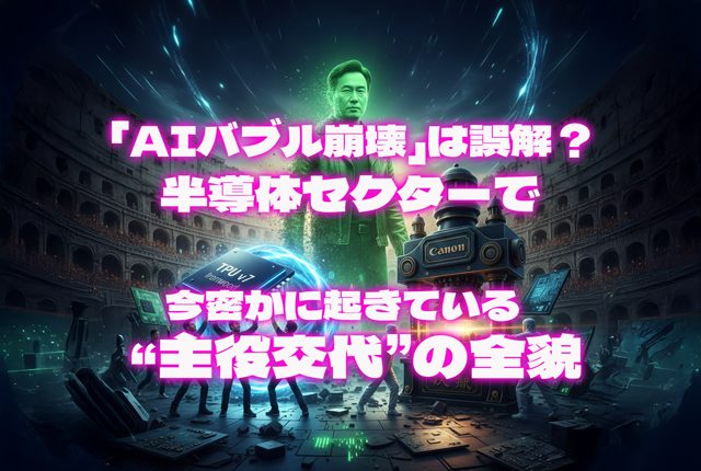 「AIバブル崩壊」は誤解？半導体セクターで今、密かに起きている“主役交代”の全貌。