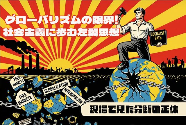 グローバリズムの限界！社会主義に歩む左翼思想