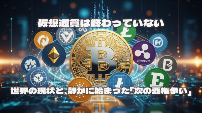 仮想通貨は終わっていない──世界の現状と、静かに始まった「次の覇権争い」