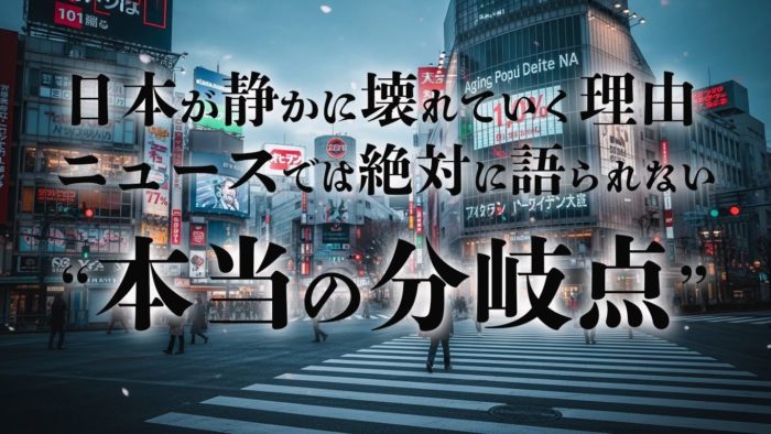 日本が静かに壊れていく理由──ニュースでは絶対に語られない“本当の分岐点” 20 日本が静かに壊れていく理由──ニュースでは絶対に語られない“本当の分岐点”