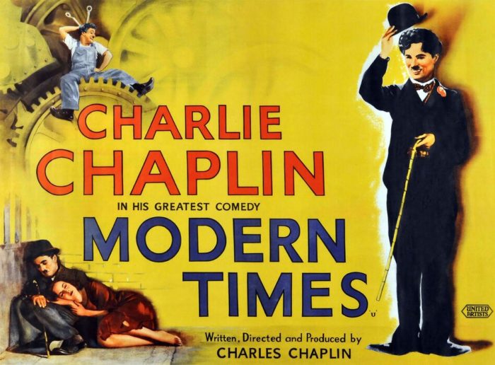 『モダン・タイムス』はAI時代の今こそ刺さるのか──働く意味を失った夜に観るべき一本 3 モダン・タイムス ポスター