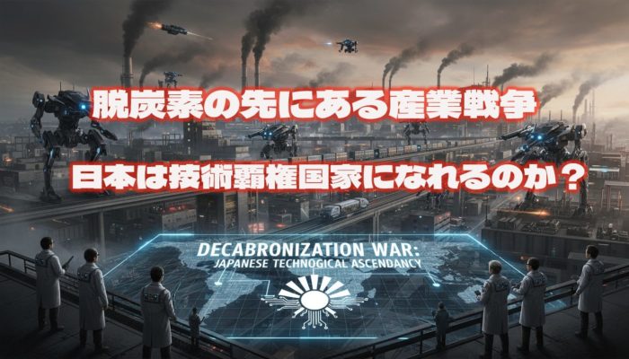 脱炭素の先にある産業戦争──日本は技術覇権国家になれるのか? 22 脱炭素の先にある産業戦争──日本は技術覇権国家になれるのか?