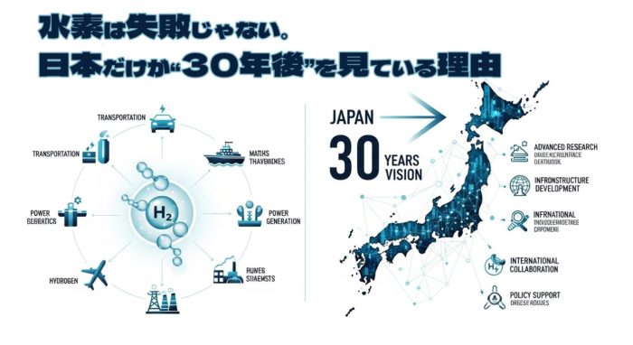 水素は失敗じゃない。日本だけが“30年後”を見ている理由