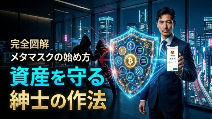 【完全図解】メタマスクの始め方とセキュリティ設定。資産を守るための『紳士の作法』 12 【完全図解】メタマスクの始め方とセキュリティ設定。資産を守るための『紳士の作法』