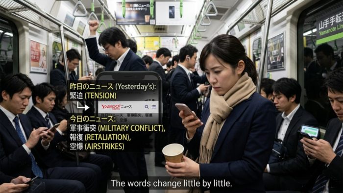 戦争は突然始まるのではない