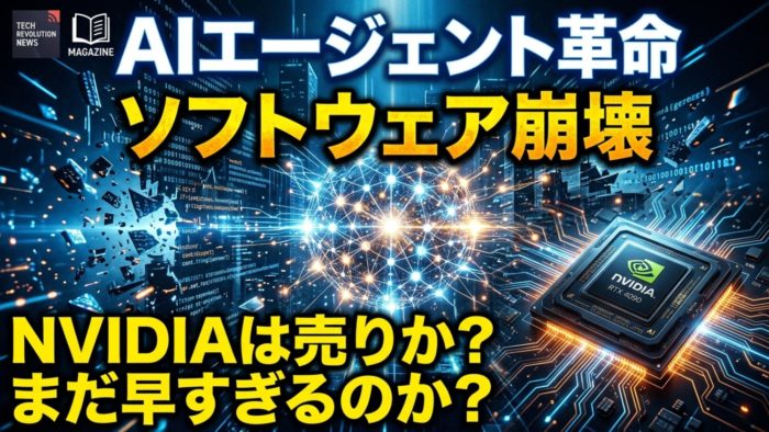 AIエージェント革命で始まる"ソフトウェア崩壊"と半導体の新覇権——「エヌビディア売り」は早すぎる? 19 AIエージェント革命で始まる"ソフトウェア崩壊"と半導体の新覇権——「エヌビディア売り」は早すぎる?